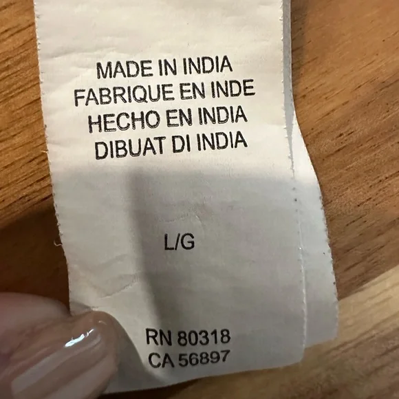 Lucky Brand Women’s Sheer long Sleeve Top| Size L - Picture 9 of 12